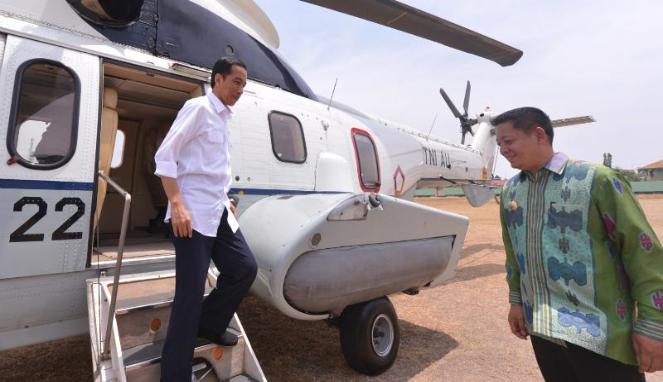 Presiden Jokowi Tolak Beli Helikopter Baru